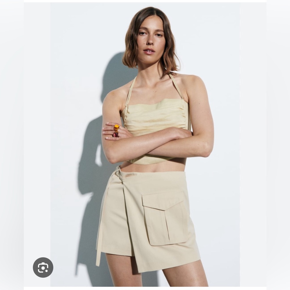 Zara cargo skort
